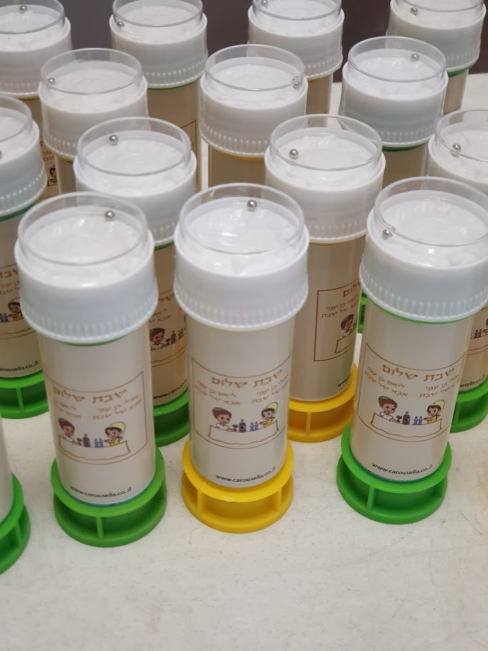 בועות סבון בעיצוב אישי