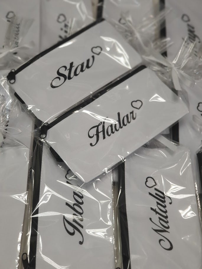 נרתיק בד עם שם אישי