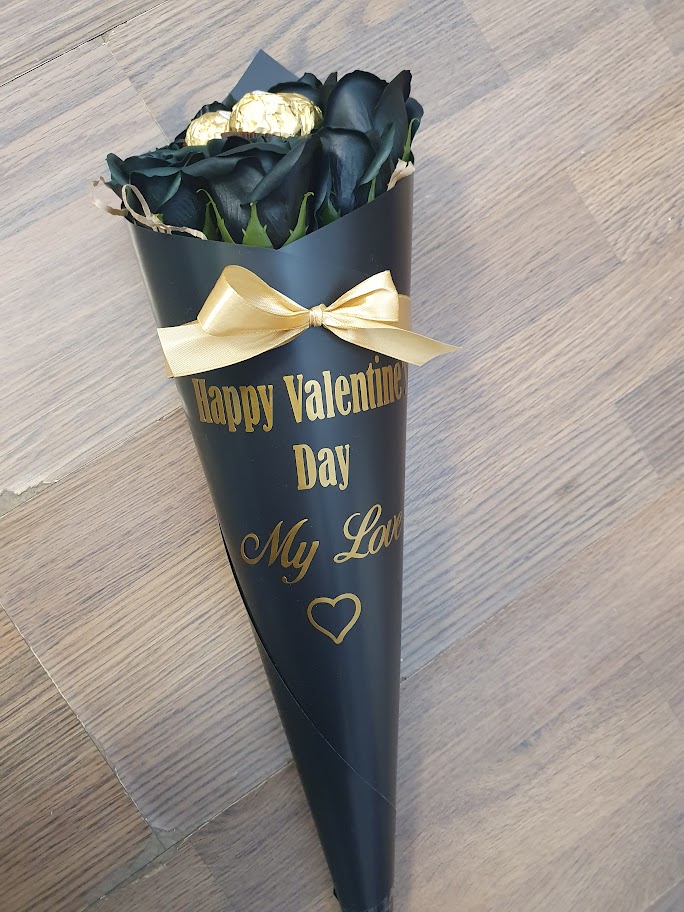 קונוס פרחי משי